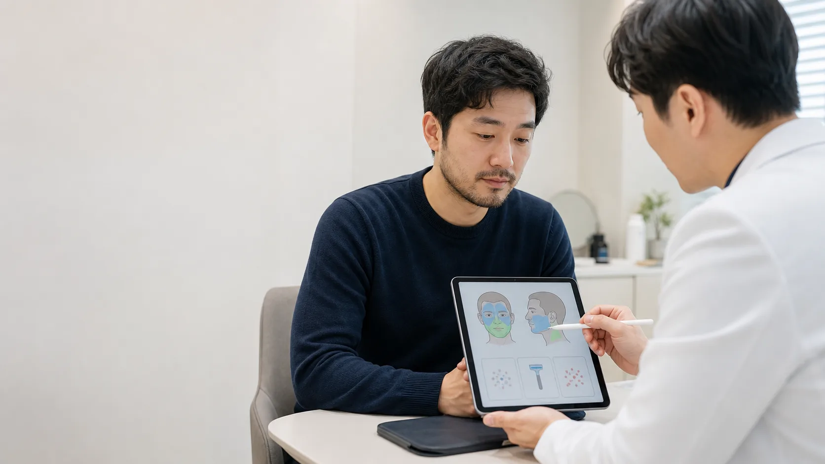김해수염제모 전, 털·피부·면도 이력을 함께 보는 기준